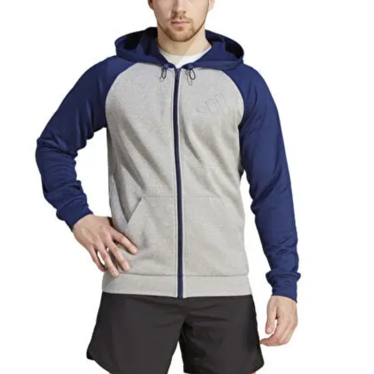 Куртка AEROREADY мужская темно-синяя Adidas, Dark Blue — фото 3