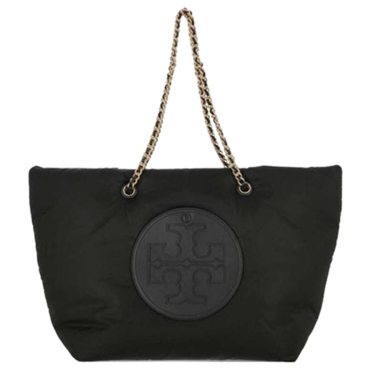 

Полиэстеровая женская сумка через плечо черная TORY BURCH