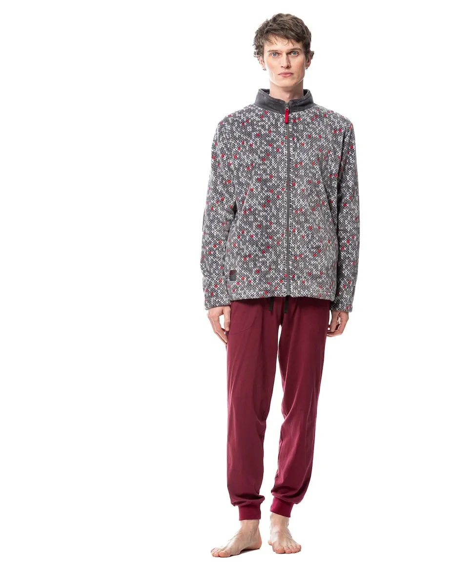 

Мужская куртка на молнии SOY, серый