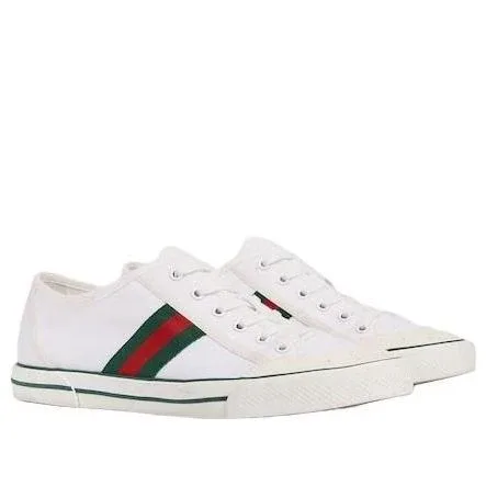 Кроссовки Gucci 26 Tennis 1977, белые