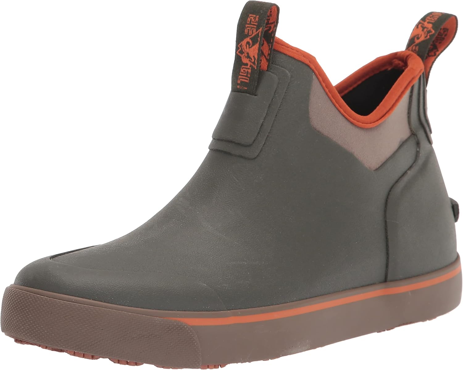 

Водонепроницаемые ботинки ROCKY Dry-Strike зеленого и оранжевого цвета