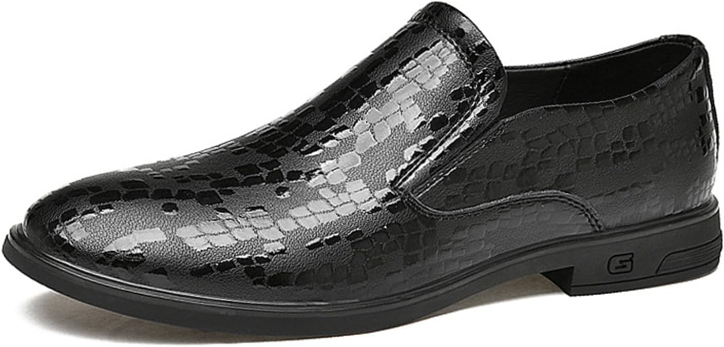 

Мужские туфли из натуральной кожи, классические деловые оксфорды с заостренным носком и шнуровкой Abborora, черный