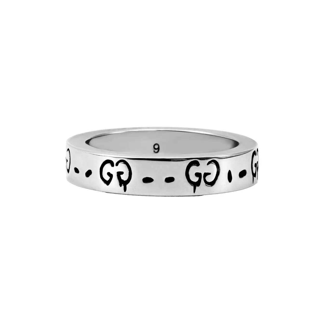 

GUCCI Кольцо из стерлингового серебра 925 пробы Unisex Silver