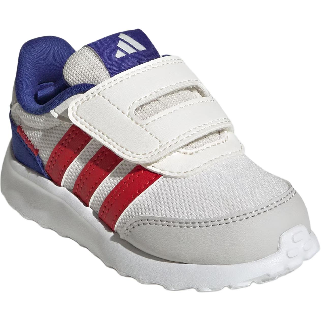 Adidas Беговые кроссовки 70s AC I Abrasion Resistant Low Top для малышей White Red — фото 3
