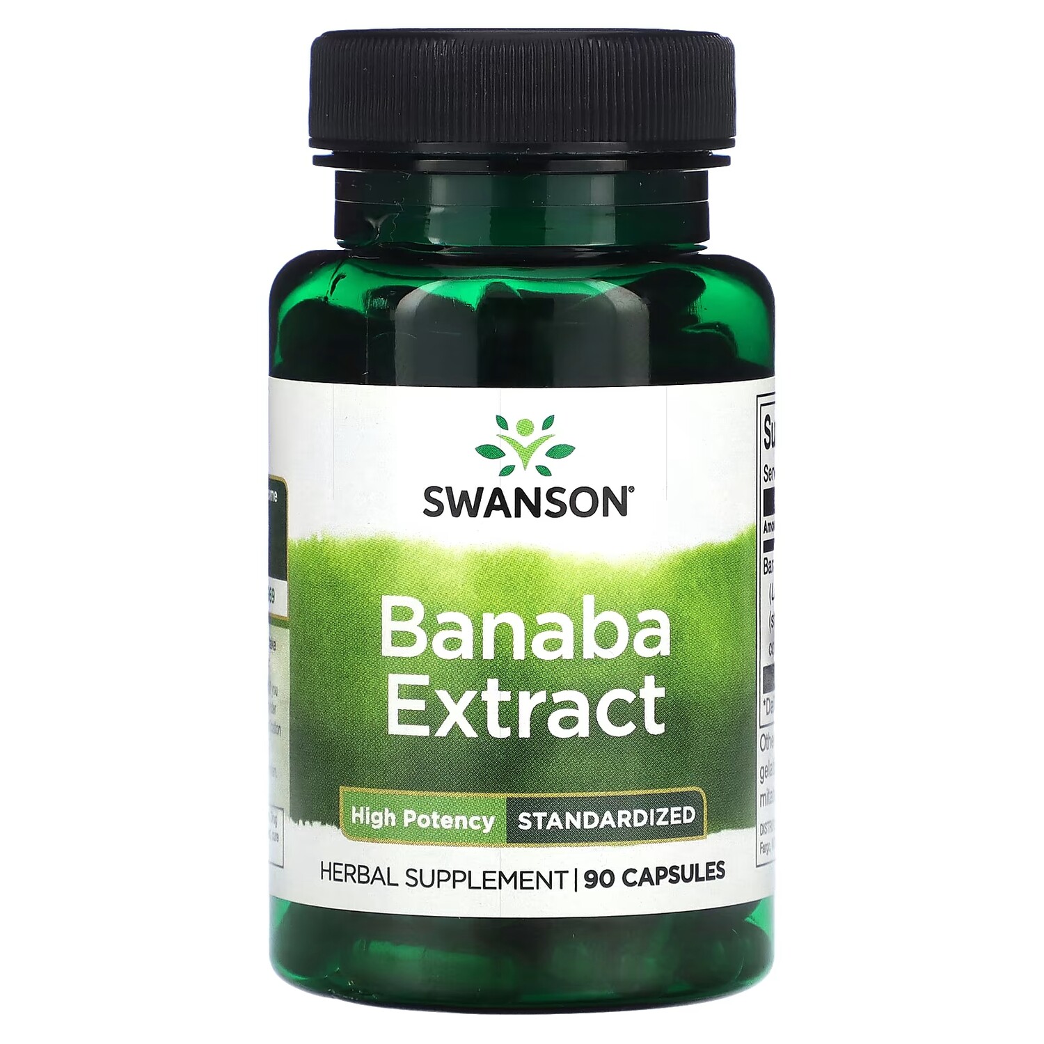 

Экстракт банабы Swanson высокоэффективный, 90 капсул