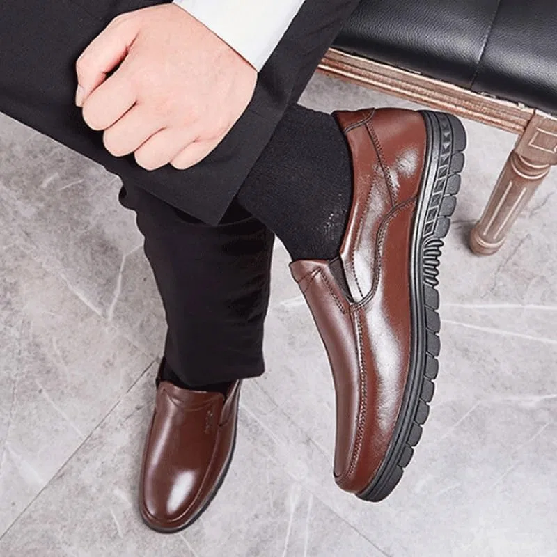 Лоферы Leather Loafers, коричневый DHFIRUFSHLO — фото 2