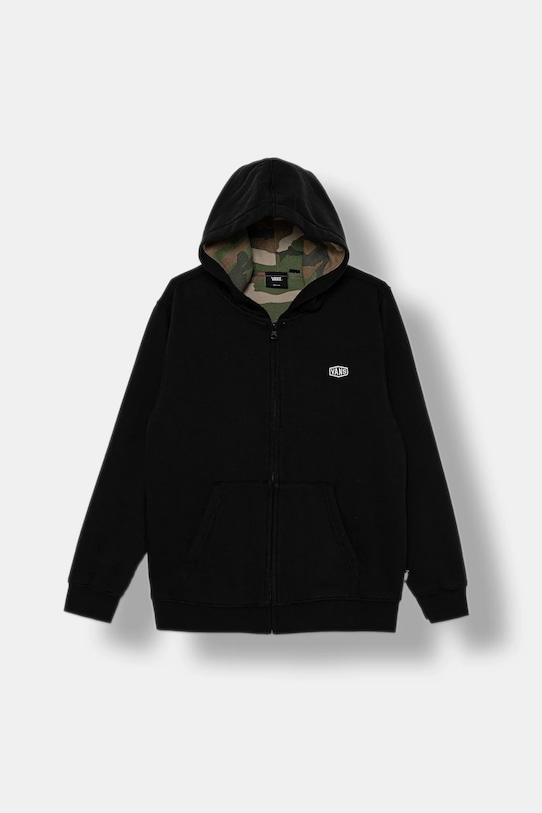 

Детская толстовка Dover Thermal с подкладкой и молниями по всей длине Vans, черный