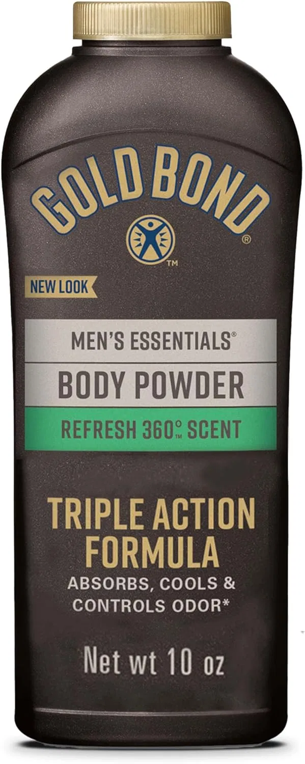 Мужская присыпка для тела Gold Bond Men's Essentials без талька Gold Bond