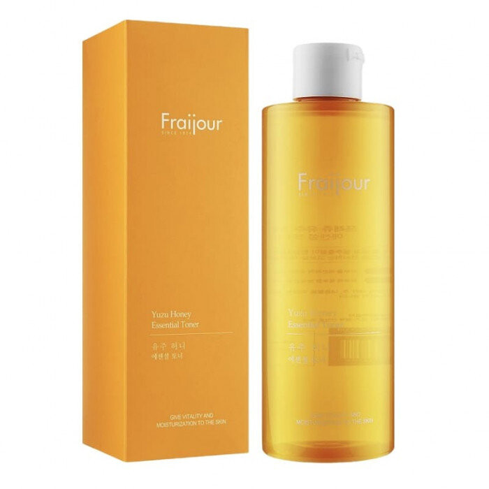

Fraijour - Yuzu Honey Essential Toner - Питательный тоник с прополисом и экстрактом юзу - 250мл