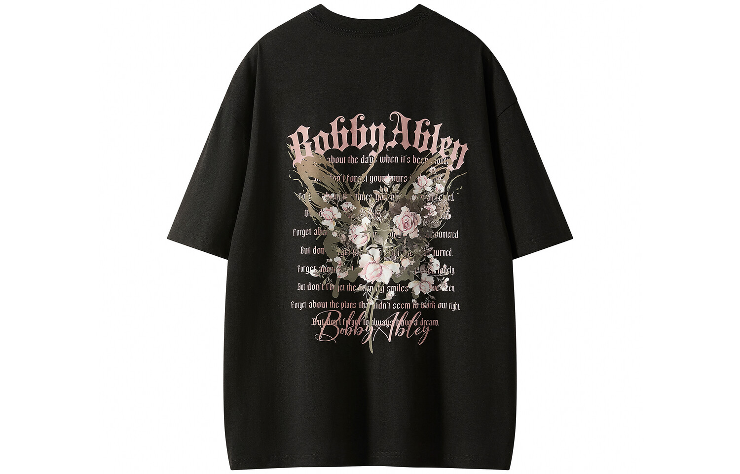 

Футболка унисекс BOBBY ABLEY, Черный