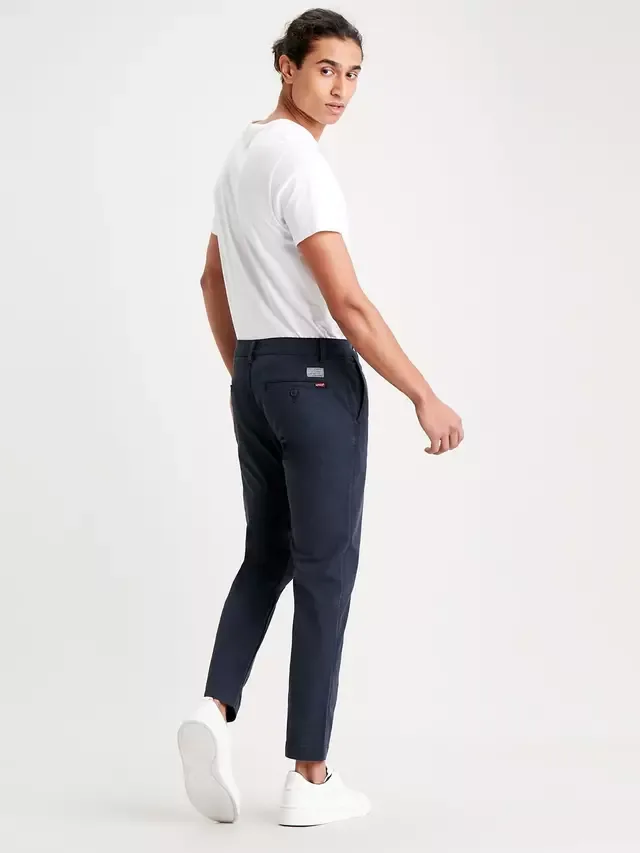 Чиносы стандартной зауженной талии Levi's, Baltic Navy — фото 2
