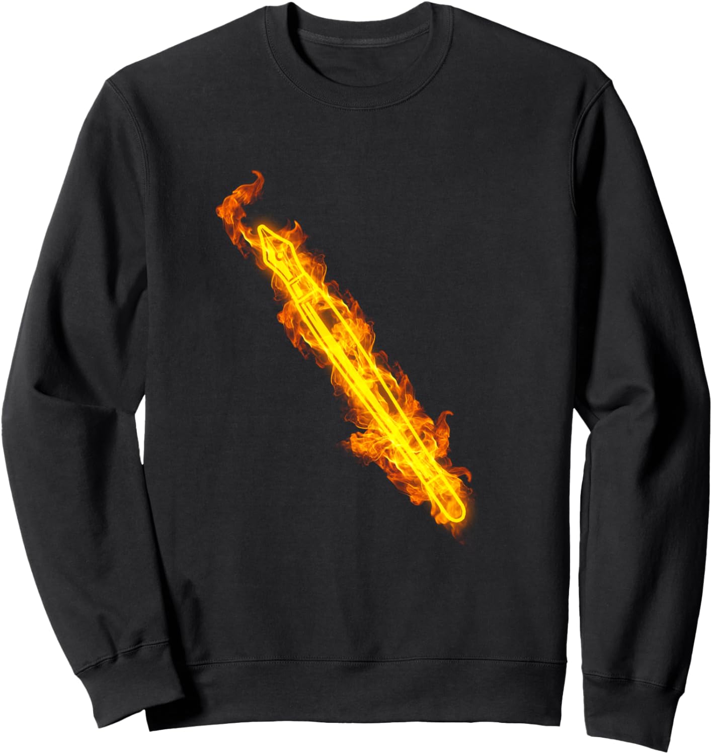 

Перьевая ручка Fire, толстовка Fire Writing Writing Teacher Author And Teacher Gifts, черный