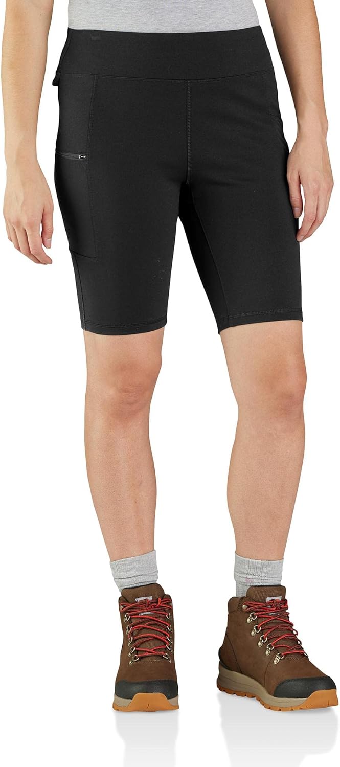 

Carhartt Women's 105878 Force Fitted легкие утилитарные шорты, Black