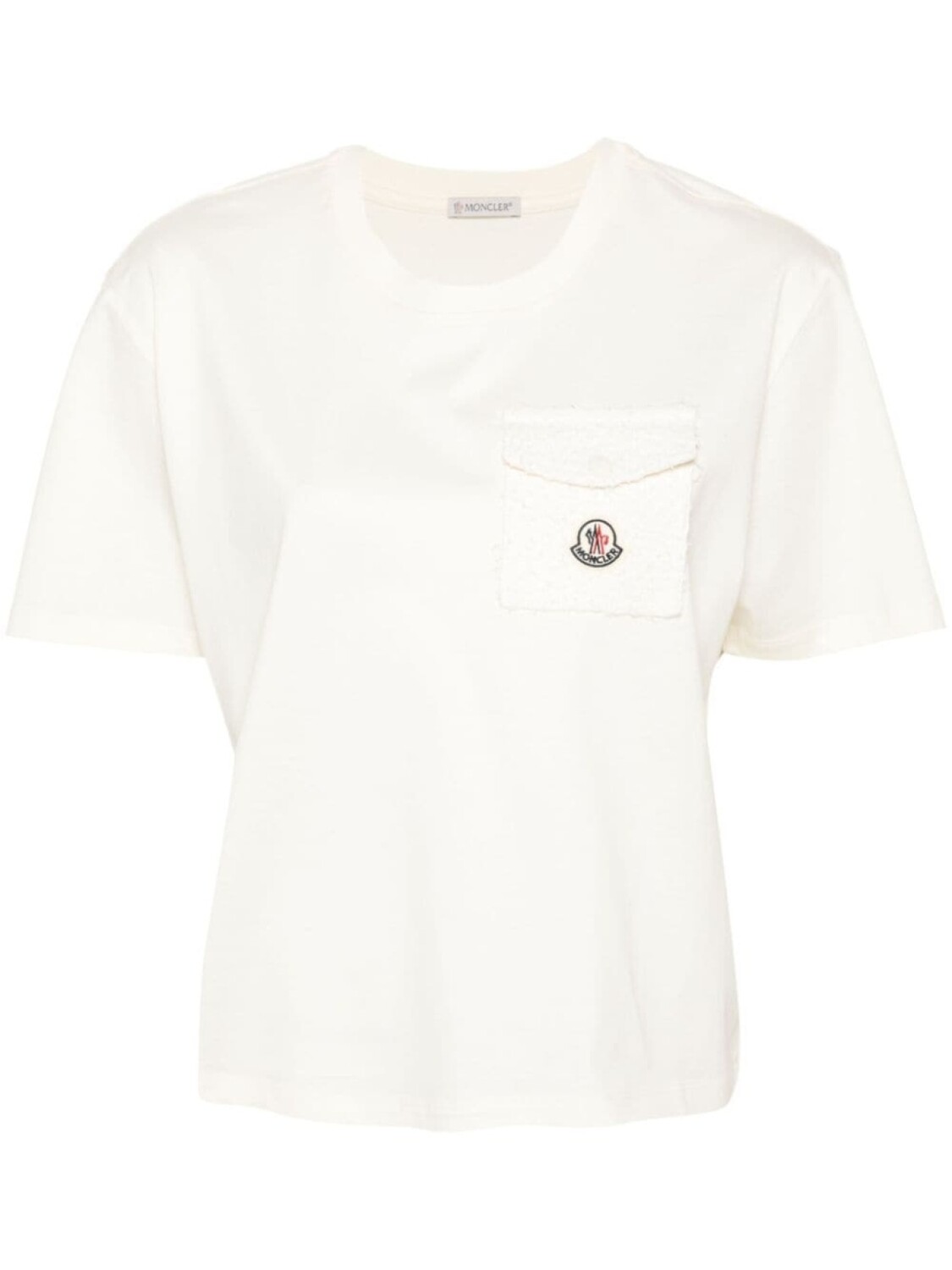 

Moncler футболка с карманом, нейтральный цвет