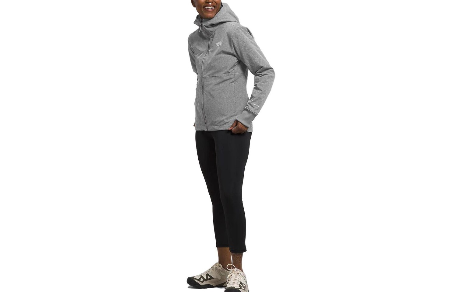 

Куртка женская серая The North Face