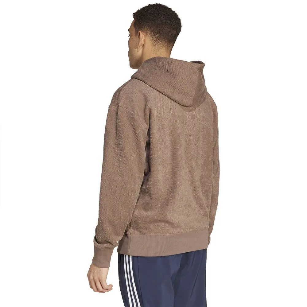 Толстовка adidas Elevated All SZN Terry Loop, коричневый — фото 2