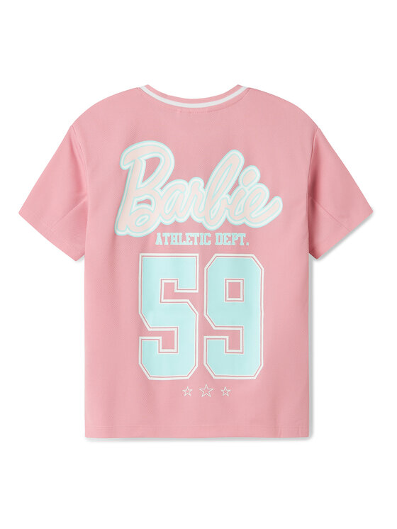 Футболка свободного кроя Barbie 13243113 Name It, розовый — фото 2