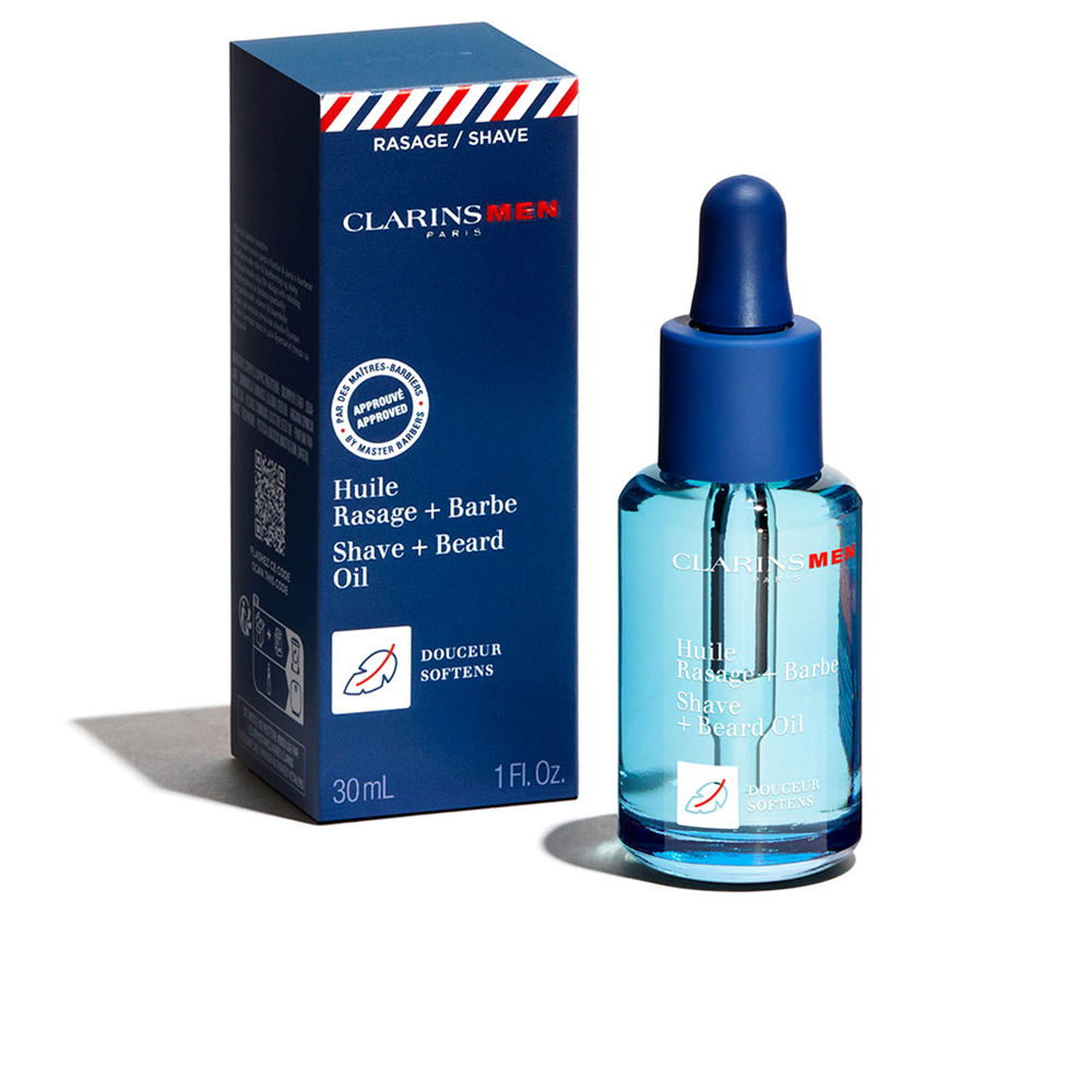 

масло после бритья Men aceite de afeitado y barba Clarins, 30 мл