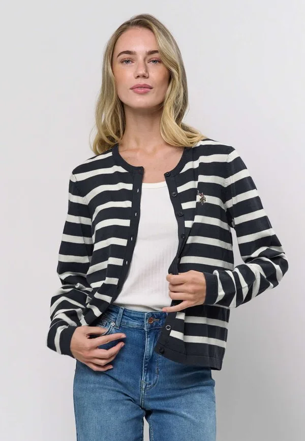 Кардиган увмалика U.S. Polo Assn., Dark Sapphire Striped