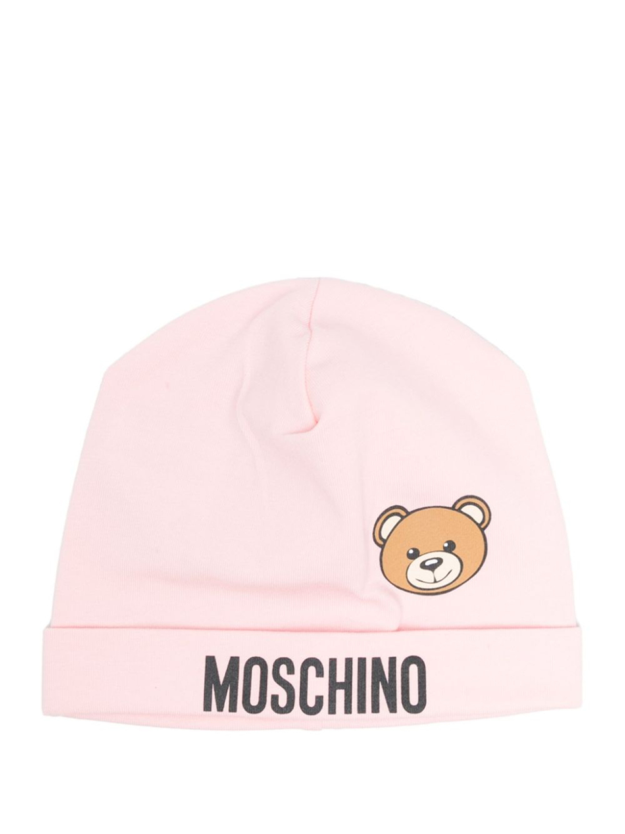 

Шапка-бини Moschino Kids Teddy Bear, розовый