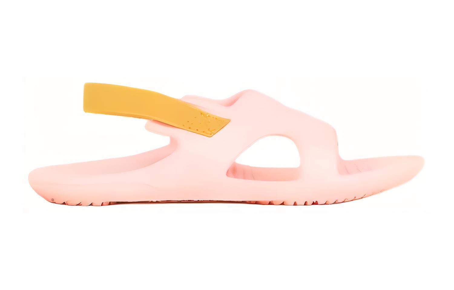 DECATHLON SLAP 100 BASIC Neon Pastel Coral детские сандалии Pink Kids' — фото 3