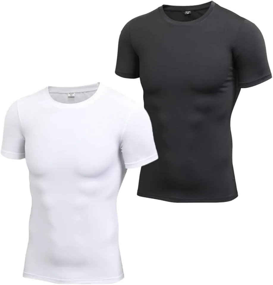 

Мужская компрессионная футболка с коротким рукавом, быстросохнущая Blaward