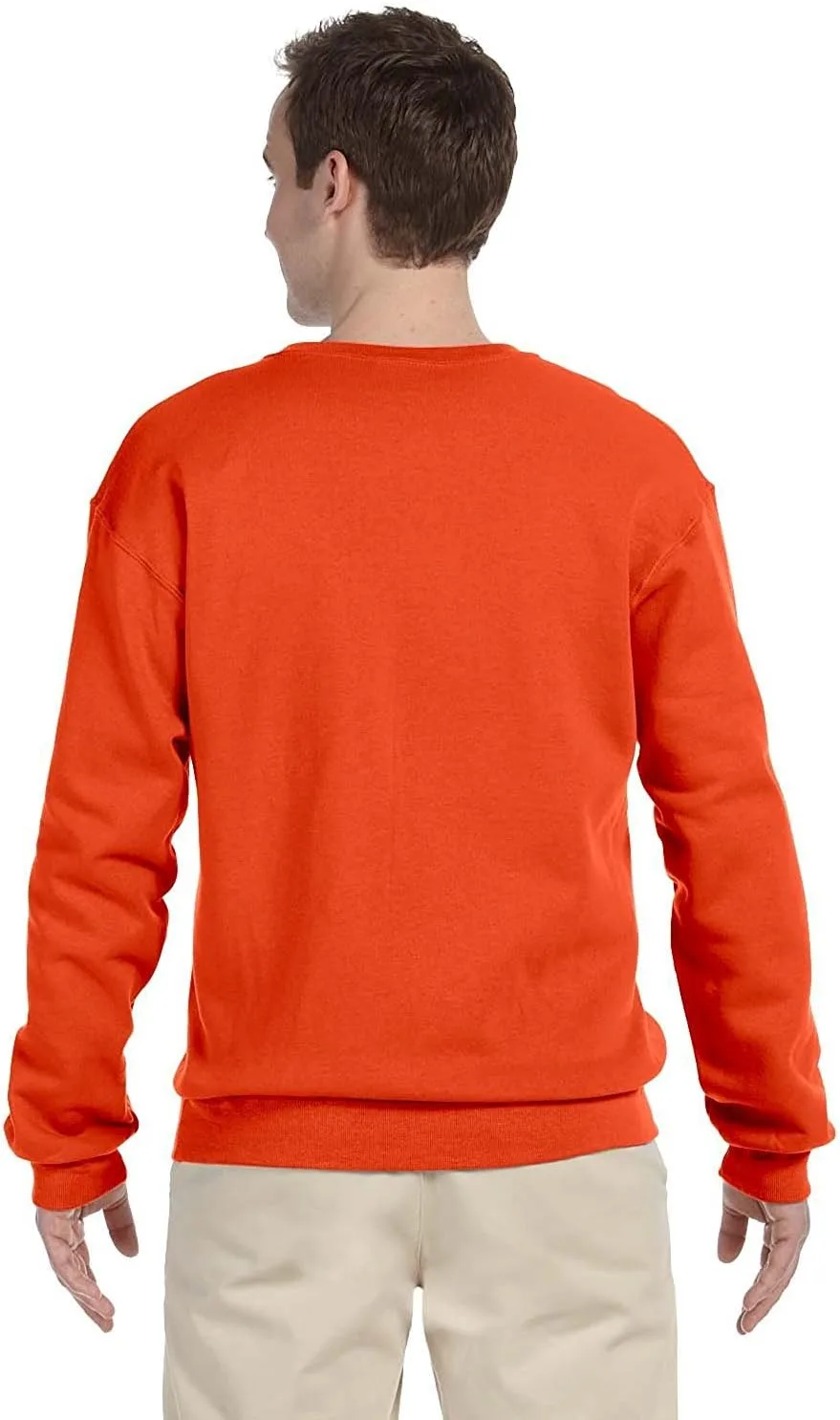 

Jerzees мужская флисовая толстовка 8 oz 50/50 NuBlend (562) BURNT ORANGE