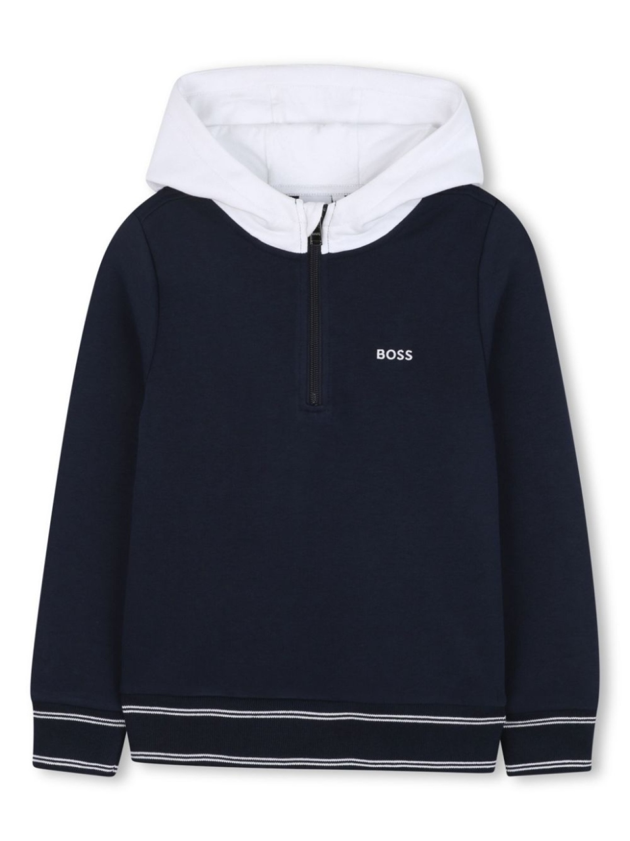 

BOSS Kidswear толстовка с капюшоном, синий