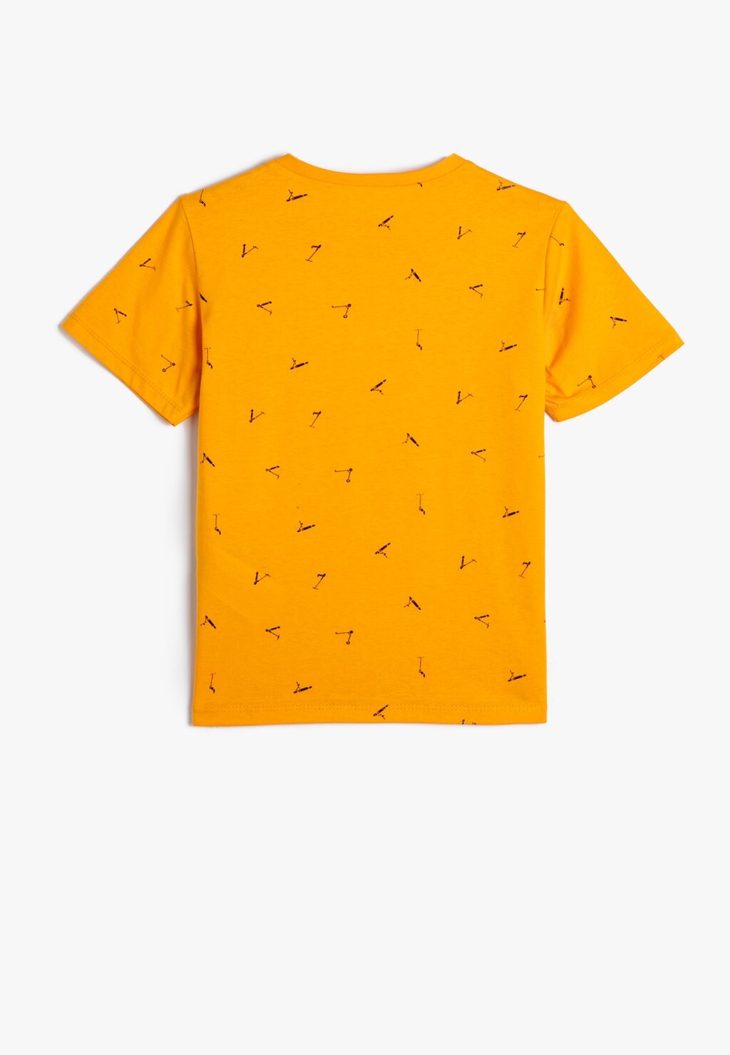 

Футболка с принтом SCOOTER GRAPHIC SHORT SLEEVE CREW NECK Koton, оранжевый