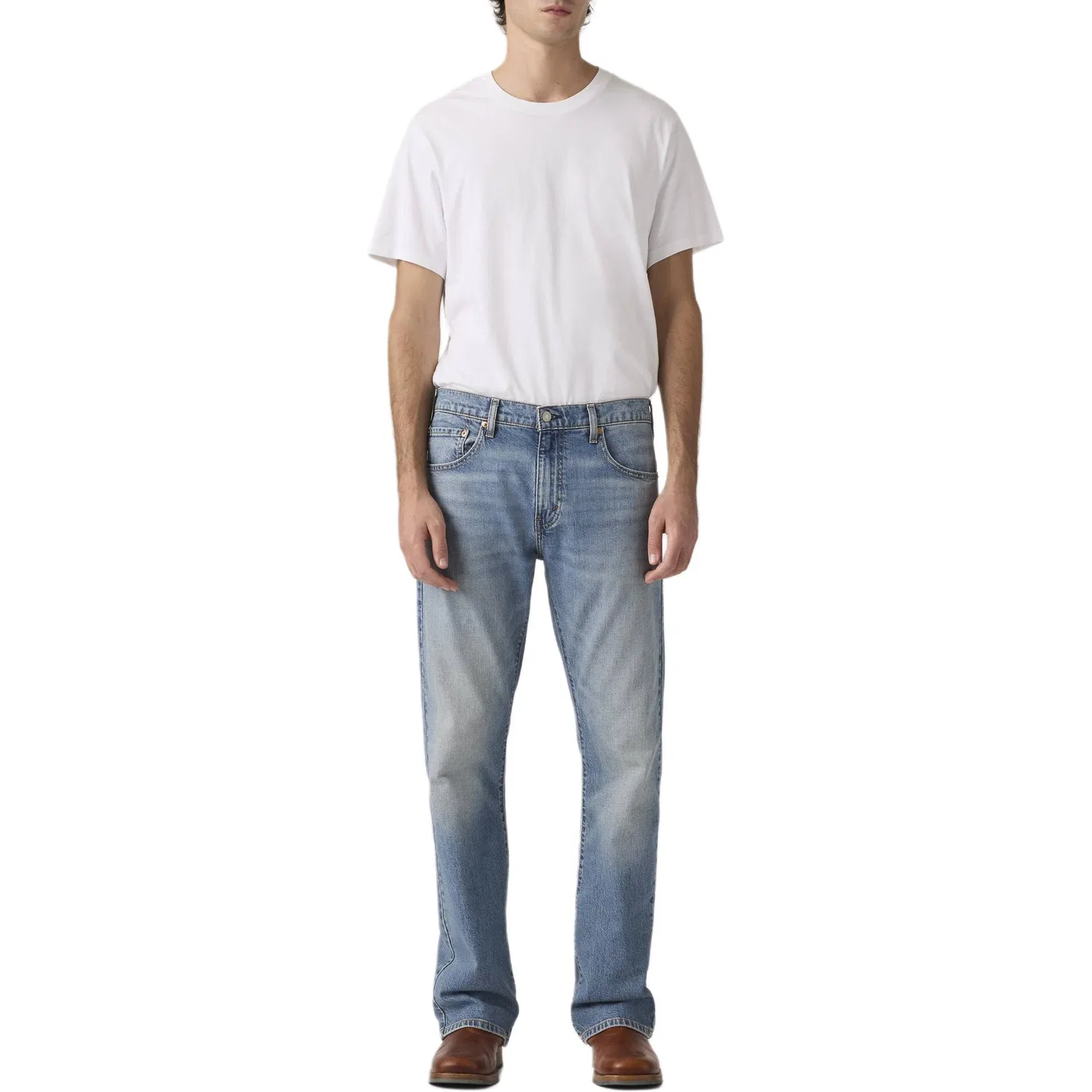 Джинсы мужские medium washed moderate straight fit Levis — фото 3