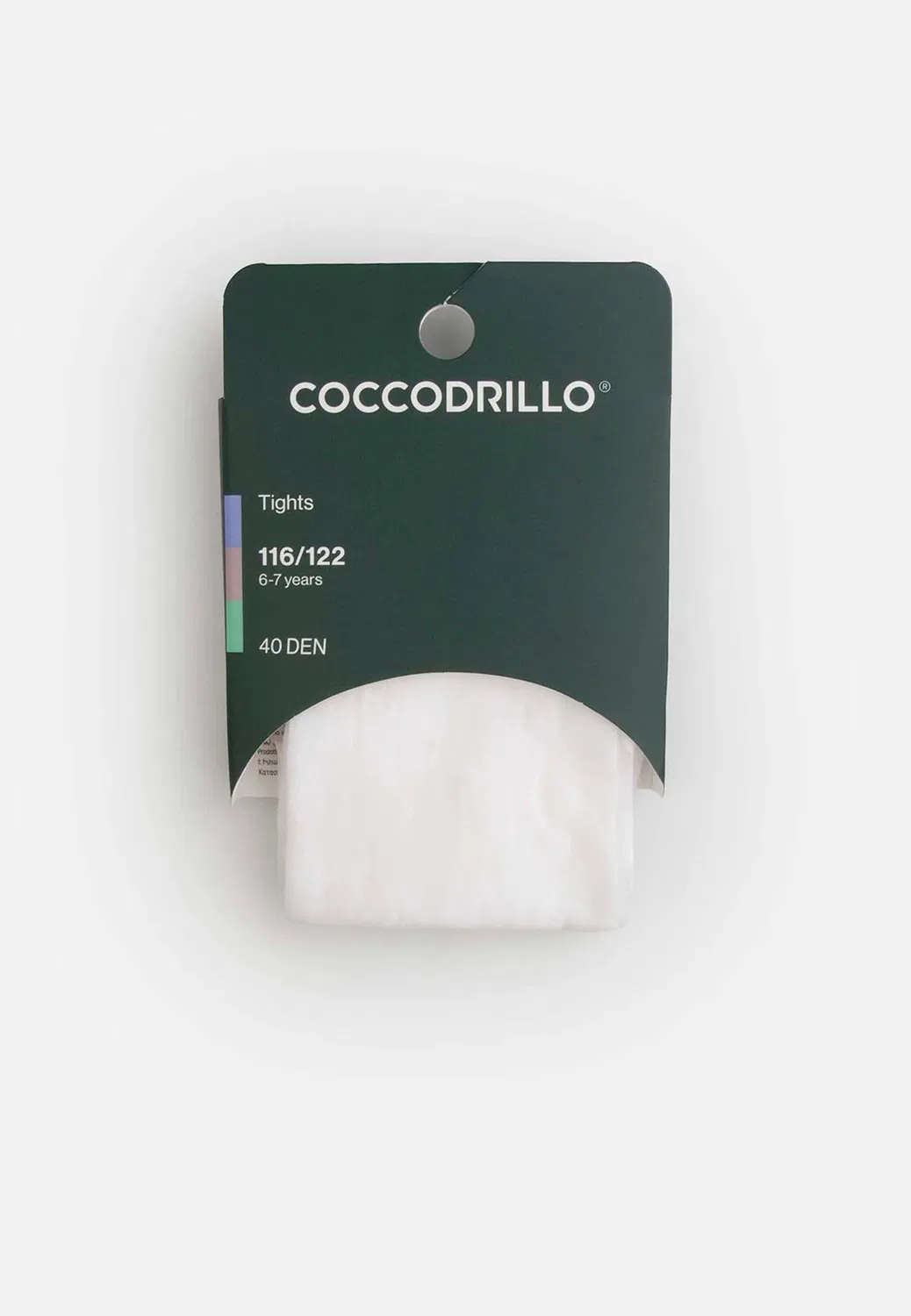 Колготки белые, Coccodrillo, белый