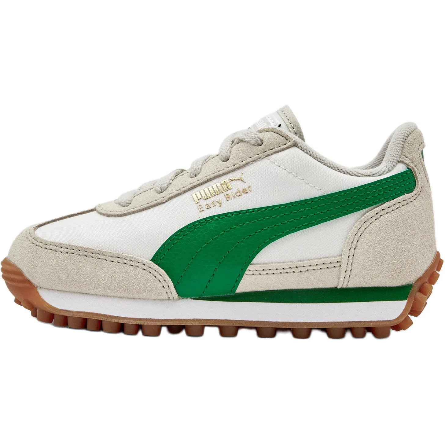 Кроссовки повседневные Easy Rider Vintage Kids PUMA серо-зеленые