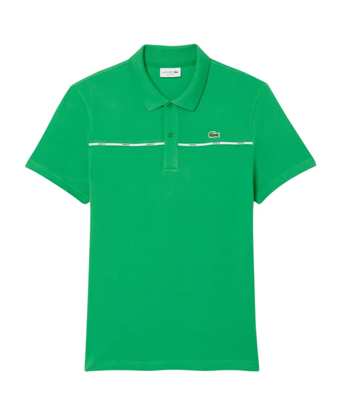 

Поло l.12.12 стандартного кроя с логотипом Lacoste, зеленый