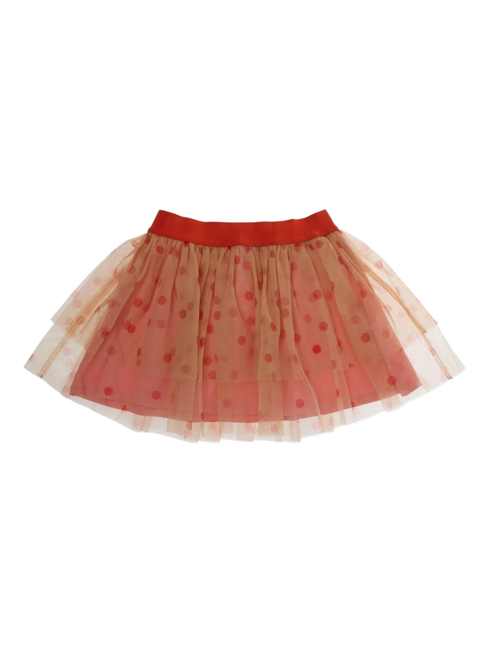 

Юбка из тюля в горох Mini Rodini, розовый