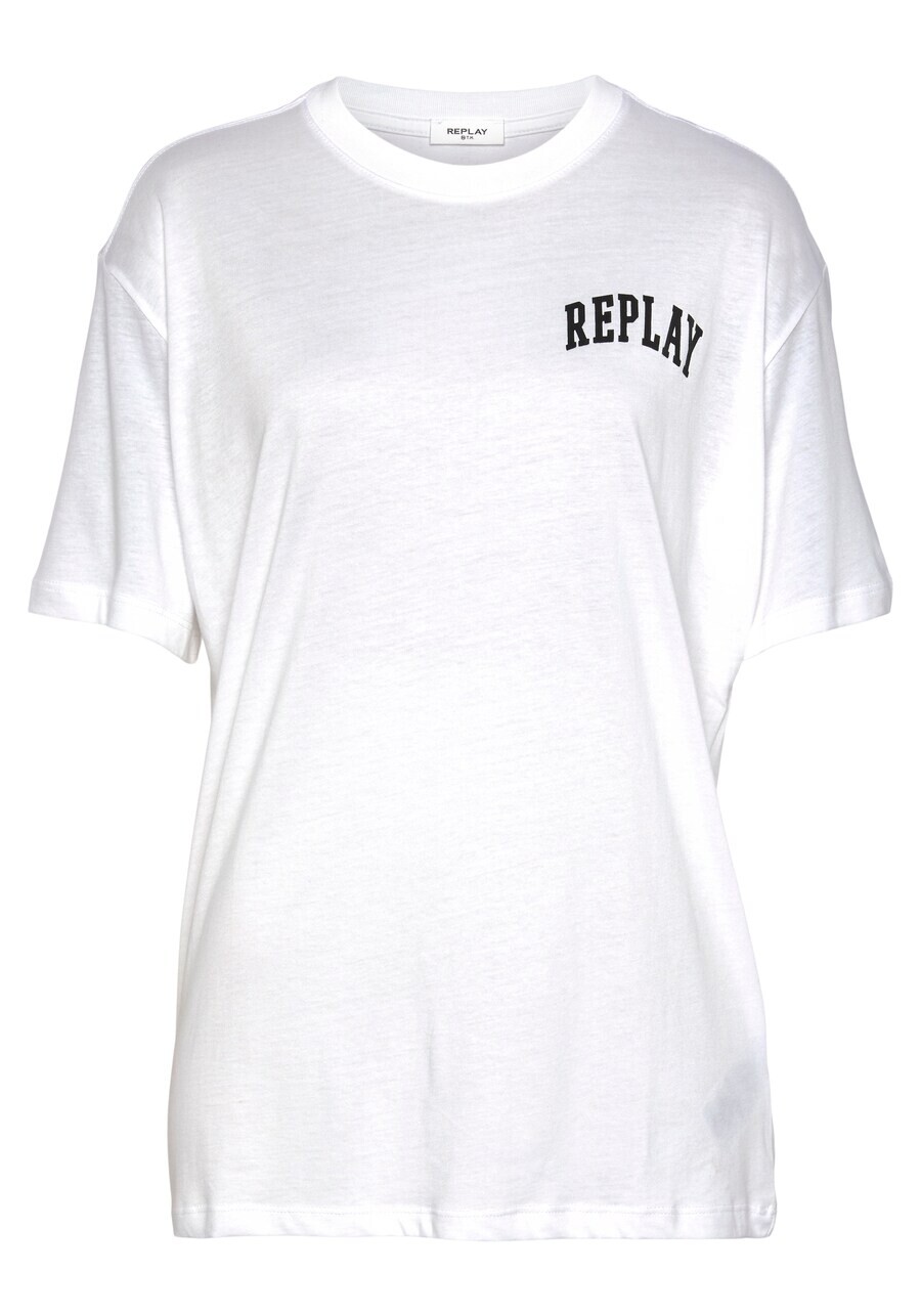 

Топ оверсайз REPLAY Oversized Shirt, белый