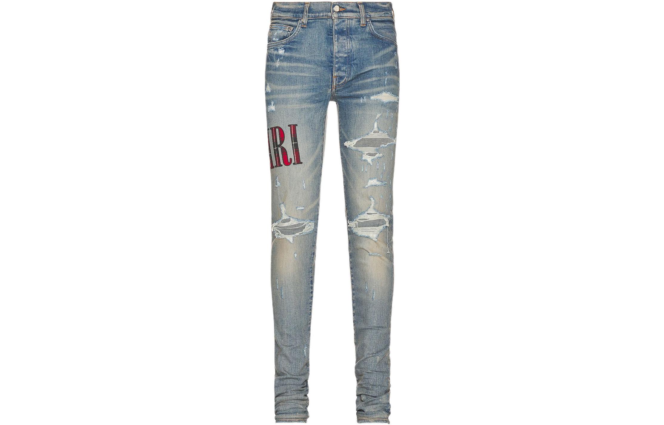 

AMIRI Джинсы мужские синие