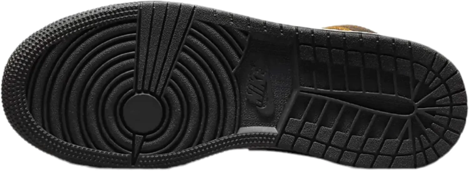 Мужские баскетбольные кроссовки Nike Air Jordan 1 Mid, черно-белый — фото 2