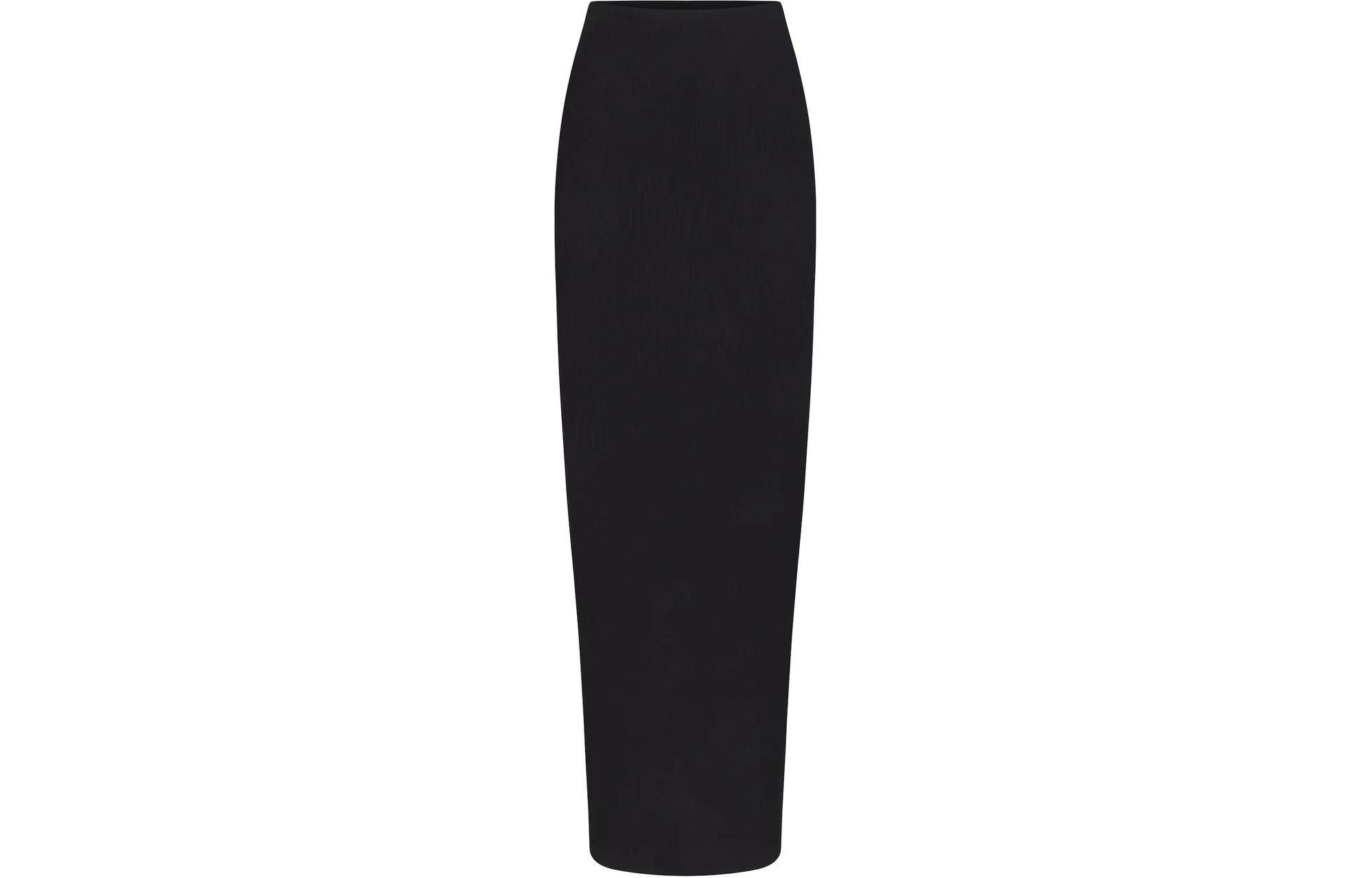 

Свободная длинная юбка для отдыха SKIMS SOFT LOUNGE LONG SKIRT женская ONYX/Onyx