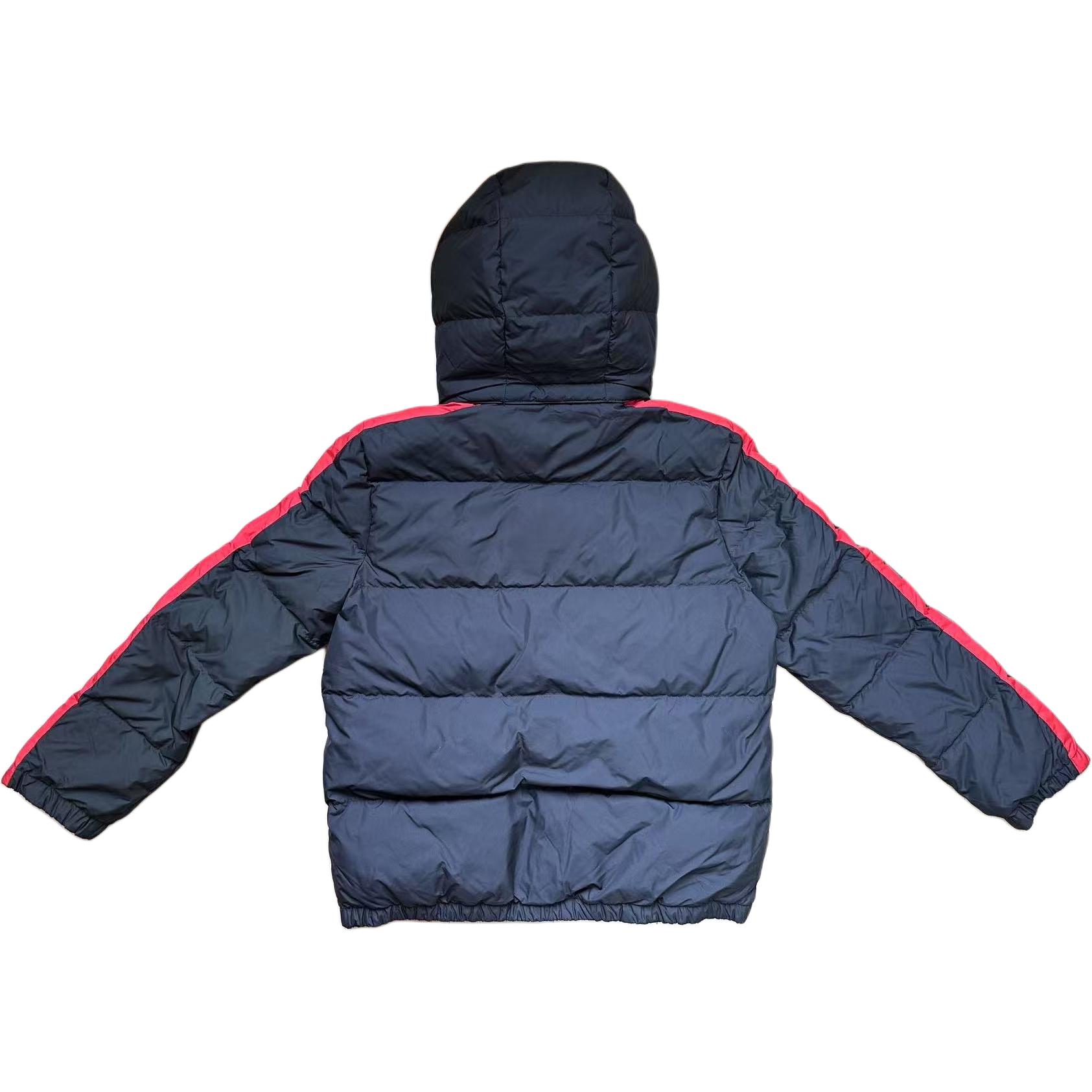 Пуховик FW24 подростки Polo Ralph Lauren, черный/красный — фото 4