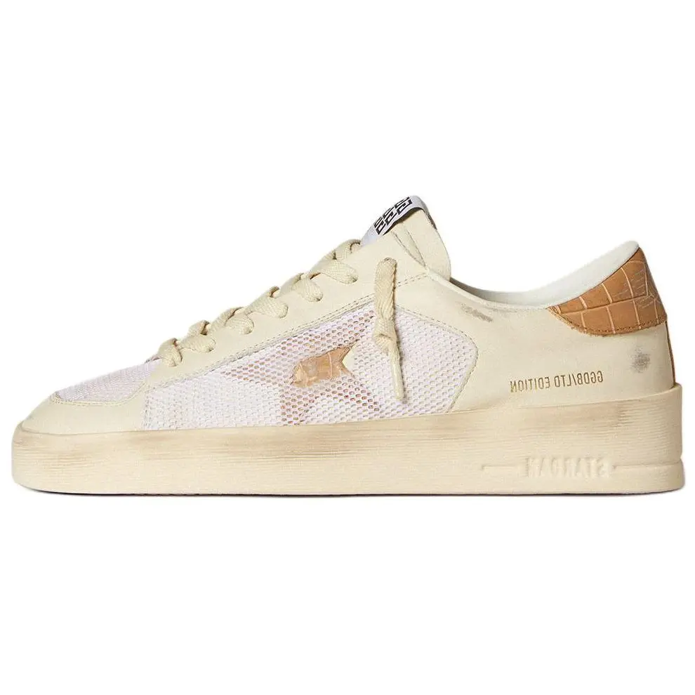 

Кеды, обувь для скейтбординга Stardan, женская, низкая, бежевая Golden Goose