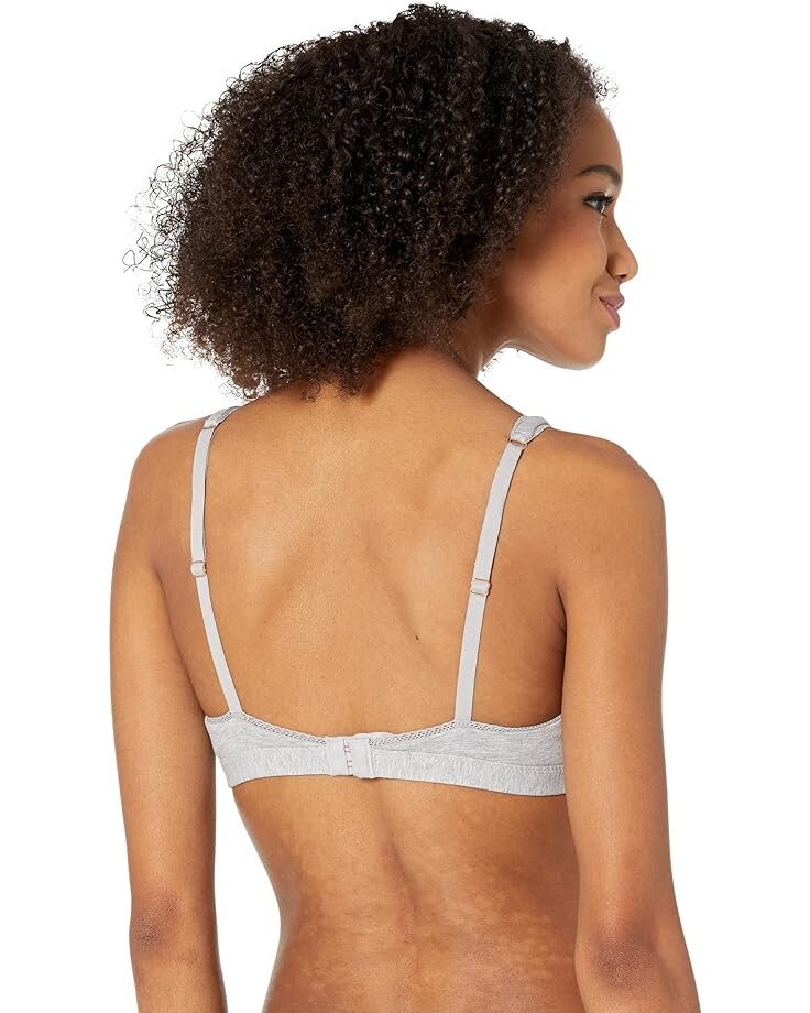 

Бралетт Eberjey Pima Goddess Everyday V-Bralette, цвет Heather Grey
