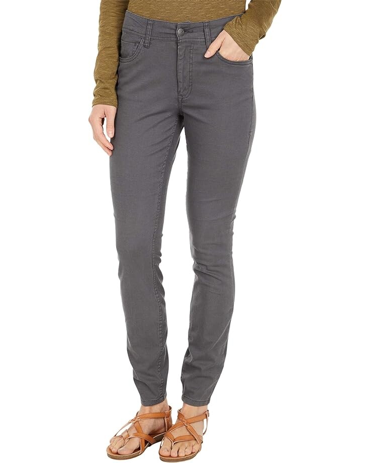 

Брюки Toad&Co Earthworks Five-Pocket Skinny, цвет Soot