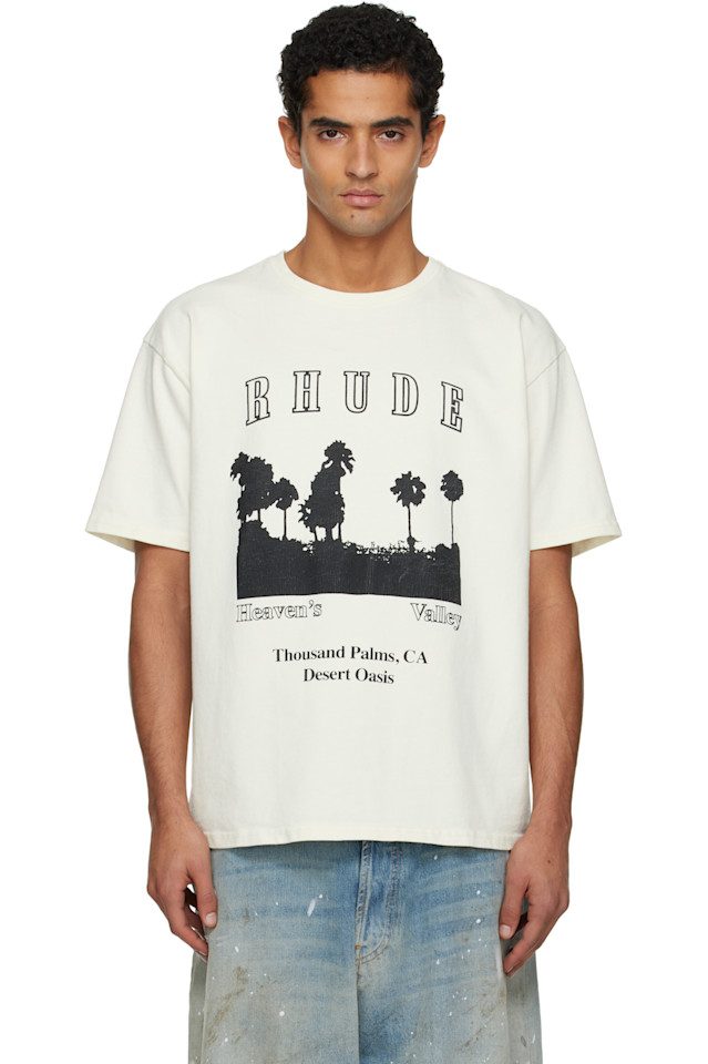 

Rhude Футболка Off-White «Тысяча пальм»