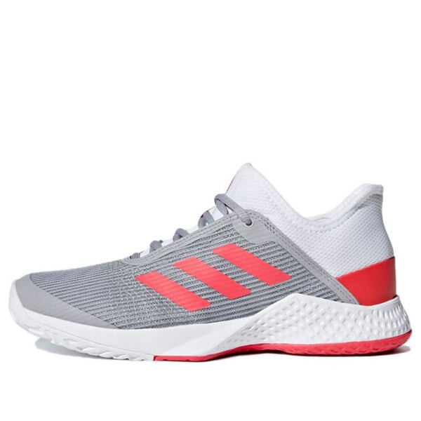 Кроссовки adizero club 'gray orange' Adidas, серый