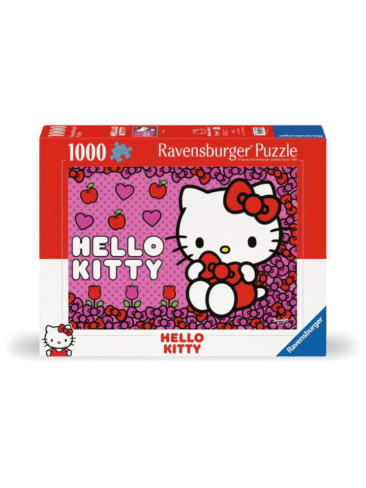 

Пазл Ravensburger Hello Kitty из 1000 деталей с красочным дизайном