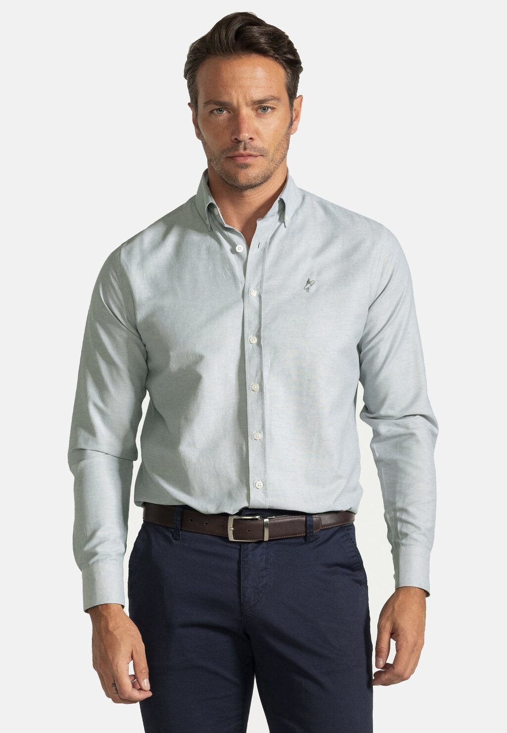 

Рубашка 2 PACK OXFORD Jacey Quinn, цвет water green black