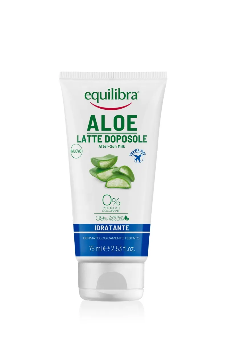 

Equilibra Aloe Aftersun Milk Мини-размер 75 мл Увлажняет и питает