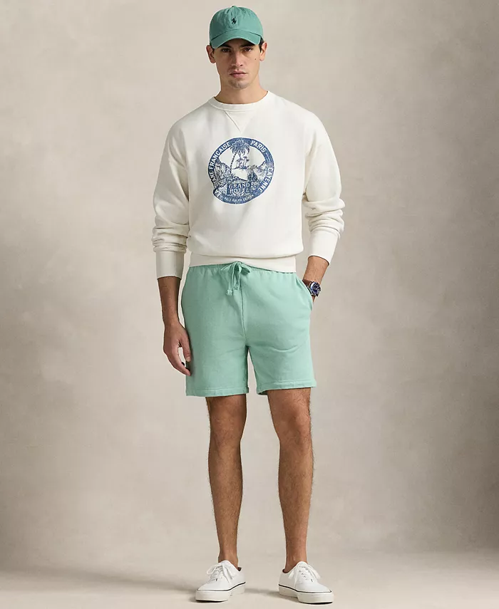 

Мужские шорты из флиса с петлями, длина 6,5 дюймов Polo Ralph Lauren, зеленый