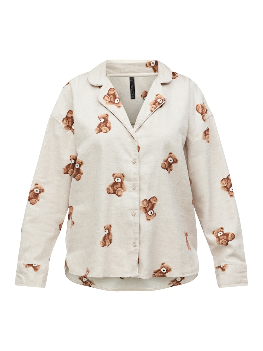 

Пижамная рубашка Hunkemöller, Greige