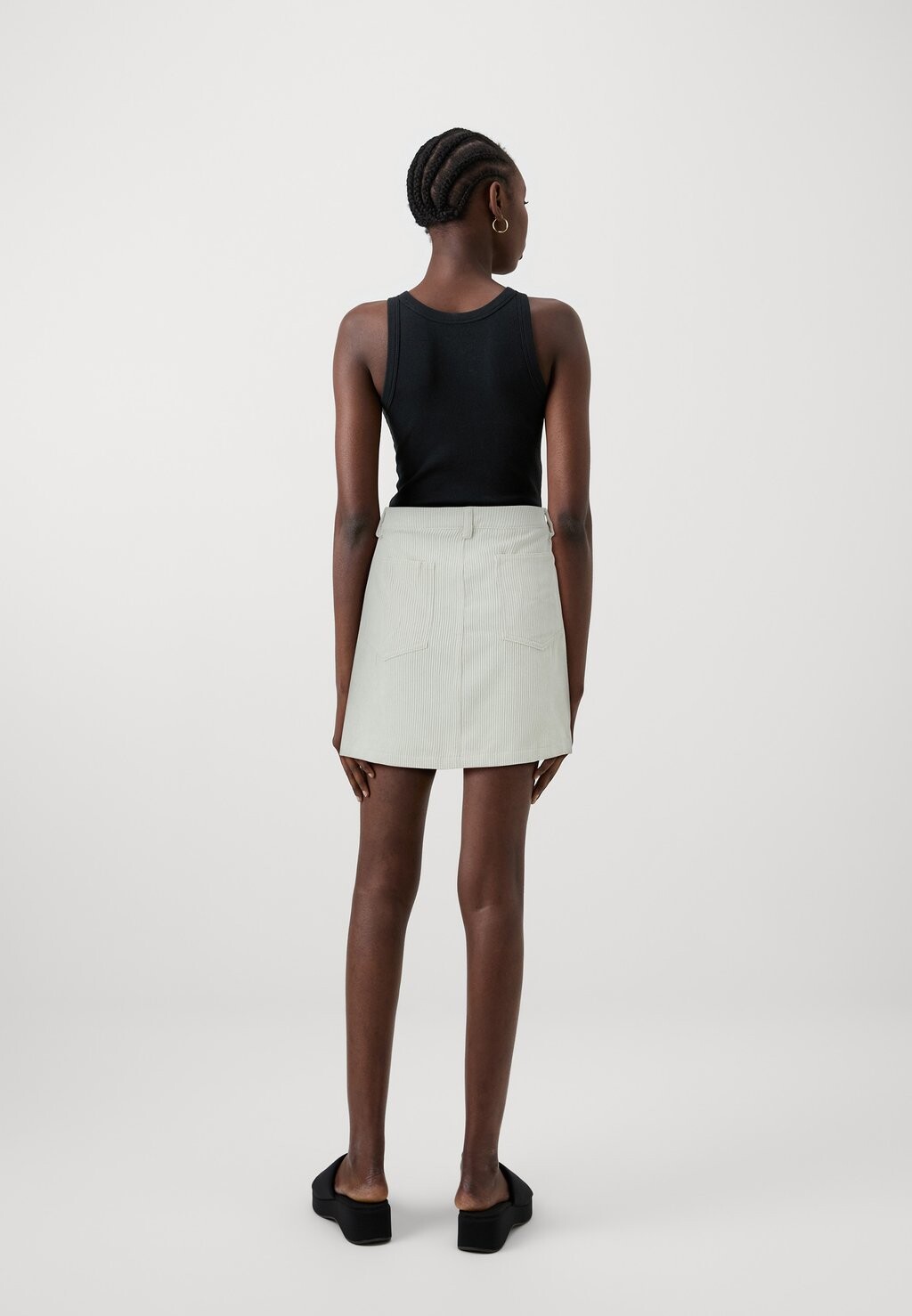

Юбка А-силуэта PCEFFI SKIRT Pieces, кремовый